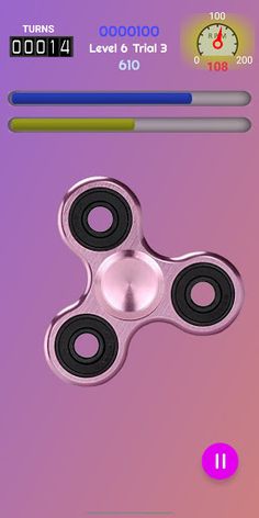 Fidget Spinner: Race with Time - Screenshot 1