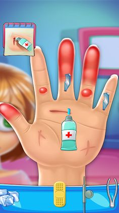 Hospital Games 3d- Hand Doctor - Screenshot 2
