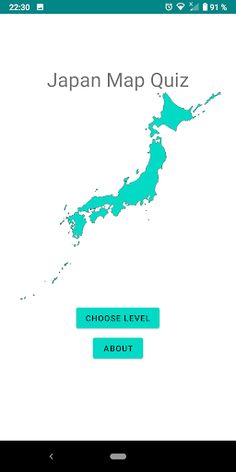 Japan Map Quiz - Screenshot 1
