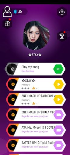 BabyMonster Music Tiles Hop - Screenshot 1