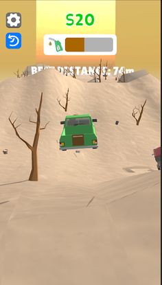 Driving Cars Down Hill - Screenshot 1