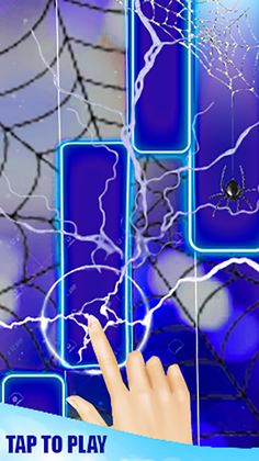 Spider Hero Man :Piano tiles - Screenshot 2