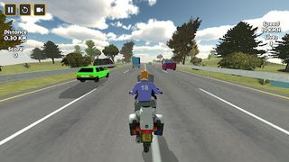 Motorcycle Traffic Rider - Screenshot 2