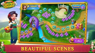 Solitaire-Secret Garden - Screenshot 1