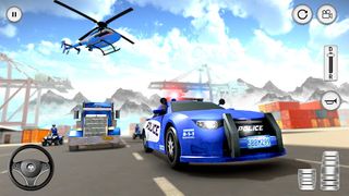 Police Car Transport 3D Games - Screenshot 2
