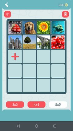 SlidePuzzle with your photos - Screenshot 2