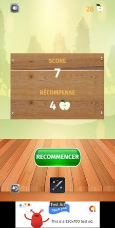 hit slices wood - Screenshot 2