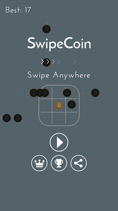 SwipeCoin - Bitcoin Game - Screenshot 1
