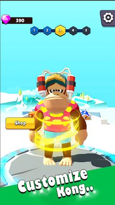 Kong Run 3D - Epic Giant Rush - Screenshot 4