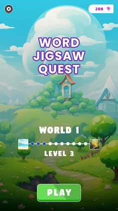 Word Jigsaw Quest - Screenshot 1