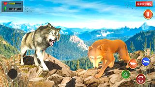Wolf Animal Simulator Game 3d - Screenshot 2