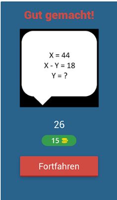 Deutsches Mathematik-Quiz - Screenshot 2