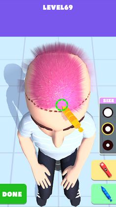 Hair Transplant Simulation - Screenshot 3