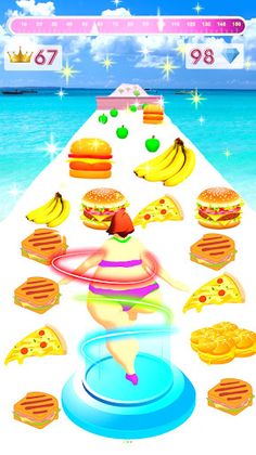 Body Race Run 3d fat 2 fit - Screenshot 1