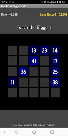Cydonian Brain Game - Touch th - Screenshot 3