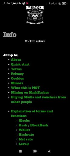 HashBasher Crypto Mining Compe - Screenshot 4