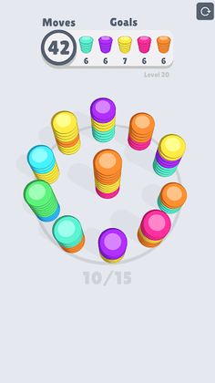 Stack Up Circle - Screenshot 1