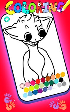 Garten Of Banban 5 Coloring - Screenshot 2