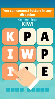 Word Grids Swipe-Letter Puzzle - Screenshot 2
