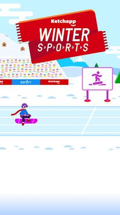 Ketchapp Winter Sports - Screenshot 1