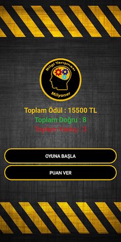 Bilgi Yarışması : Milyoner 201 - Screenshot 1