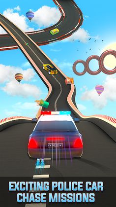 Car Race, Police Car Games 3D - Screenshot 1