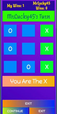 Multiplayer Tic Tac Toe - Screenshot 2