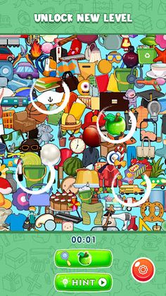 Unlock Find Tap Hidden Objects - Screenshot 1
