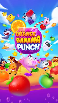 ORANGE BANANA PUNCH WORLD - Screenshot 1