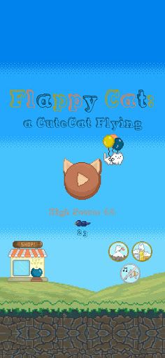 Flappy Cat - A CuteCat Flying - Screenshot 2