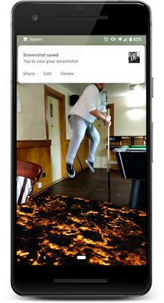 The Floor Is Lava AR! - Screenshot 1
