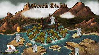 Greek Diablo Quiz Game Demo - Screenshot 1
