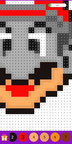 Pixer-free coloring game by nu - Screenshot 2