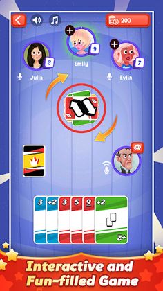 Crazy Card Party Uno Game - Screenshot 2
