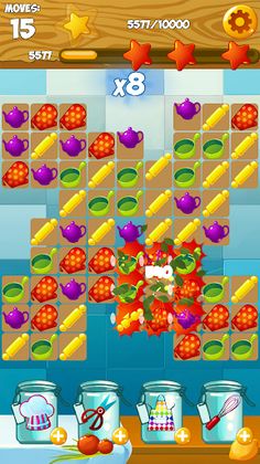 Chef Kitchen Cooking: Match 3 - Screenshot 1