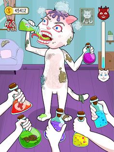 Talking Jon Troll: Evil Cat - Screenshot 1