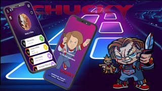 Chucky EDM Hop Tiles Music - Screenshot 1