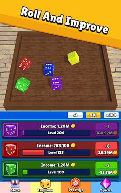 Idle Dice 3D: Incremental Game - Screenshot 4