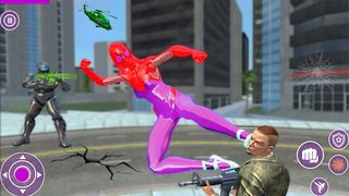 Spider Hero Girl Fighter Game - Screenshot 2