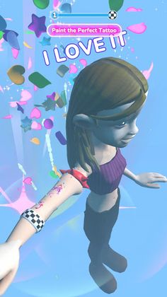 Tattoo Runner - 3D - Screenshot 4