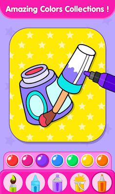 Glitter Beauty MakeUp Coloring - Screenshot 1