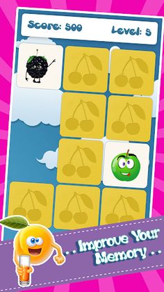 Fruits Memory Game - Screenshot 4