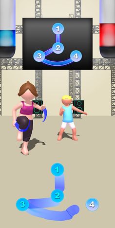 Dance Duel 3D - Screenshot 1