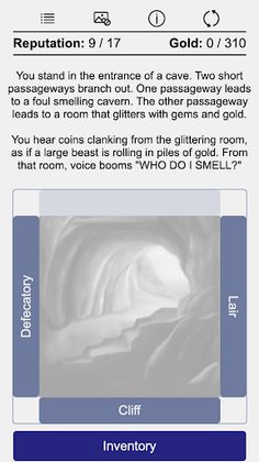 Dragon Hero Text Adventure - Screenshot 3