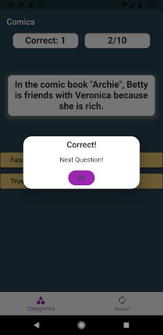 My Trivia Challenge - Screenshot 4