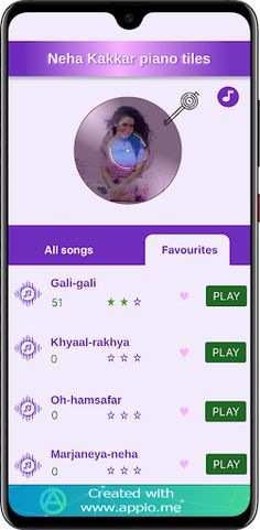 Neha Kakkar Piano Tiles - Screenshot 4
