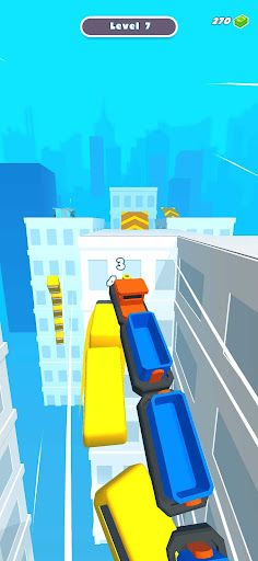 Snake Train - Rooftop Race - Screenshot 1