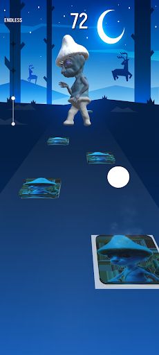 Smurf Cat Hop Tiles - Screenshot 3