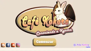 Café Kokoro Conociendo a Kyom - Screenshot 1