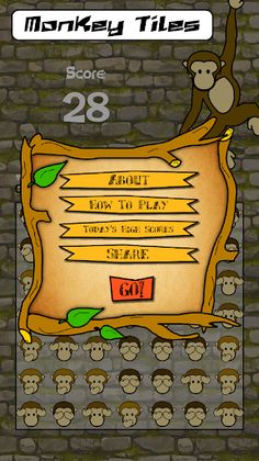 Monkey Tiles - Screenshot 1